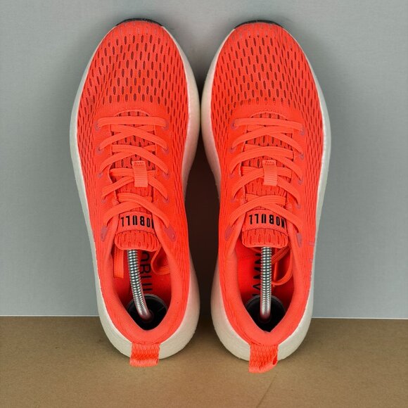 NoBull Journey Running Shoes Womens 8.5 Mens 7 Orange White Low Top Lace Up - Picture 9 of 10